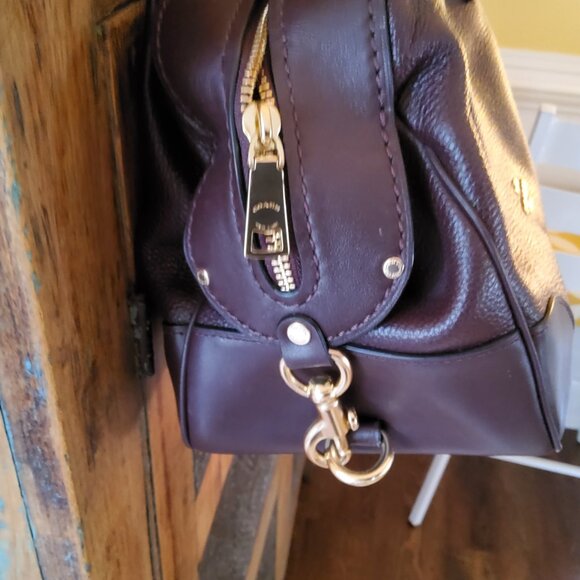 Coach Lane Satchel 69621 in Oxblood - Picture 4 of 12